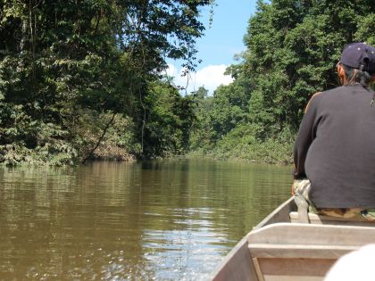 Bådcruise ved Taman Negara