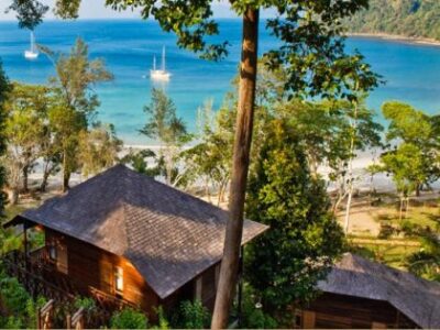 Bunga Raya Island Resort, udsigt til havet