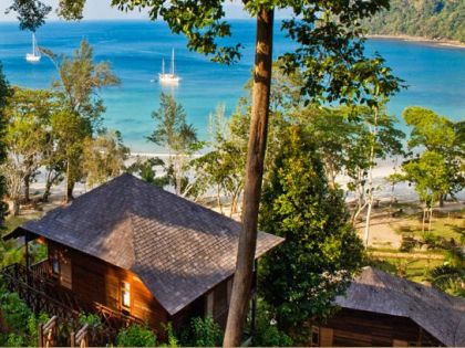 Bunga Raya Island Resort, udsigt til havet