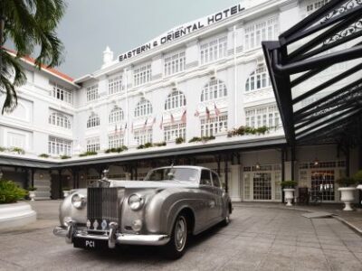 Indgang til E&O Hotel Penang