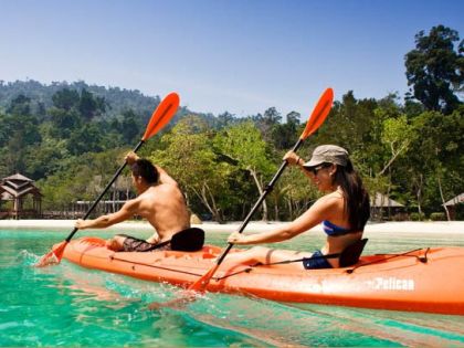 Kajak ved Bunga Raya Island Resort