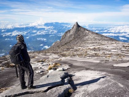 Toppen af Mount Kinabalu