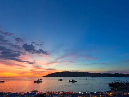 Solnedgang Kota Kinabalu