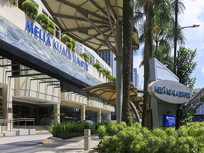 Melia Kuala Lumpur Entrance