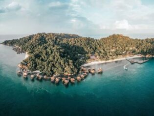 Udsigt over Pangkor Laut Resort