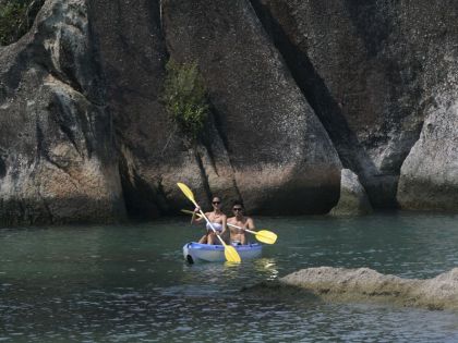 Kajak ved Pangkor Laut Island