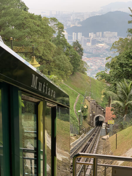 Udsigt over Georgetown fra Penang Hill