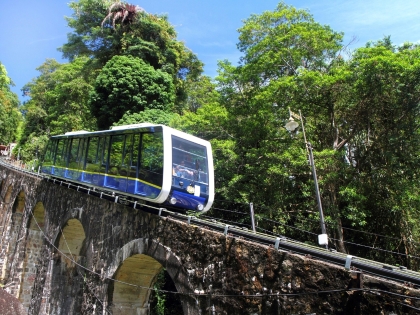 Penang Hill Funicular Railroad