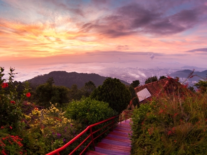 Penang Hill sunset