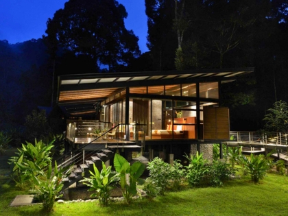 Førsteklasses 5-stjernet indkvartering på Borneo Rainforest Lodge i Danum Valley, Sabah